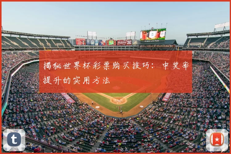 揭秘世界杯彩票购买技巧：中奖率提升的实用方法