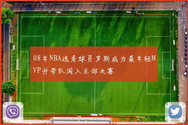 08年NBA选秀球员罗斯成为最年轻MVP并带队闯入东部决赛