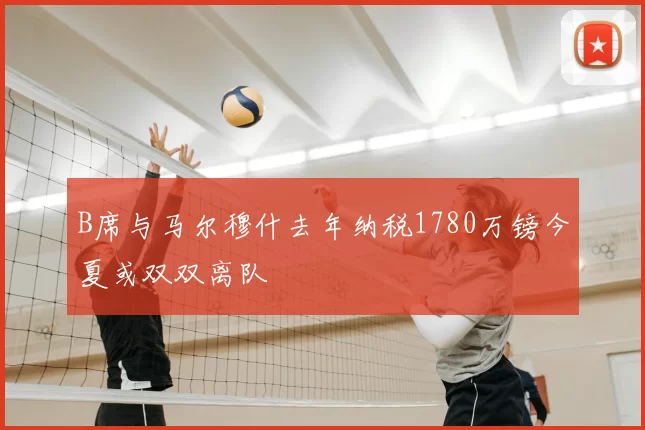 B席与马尔穆什去年纳税1780万镑今夏或双双离队