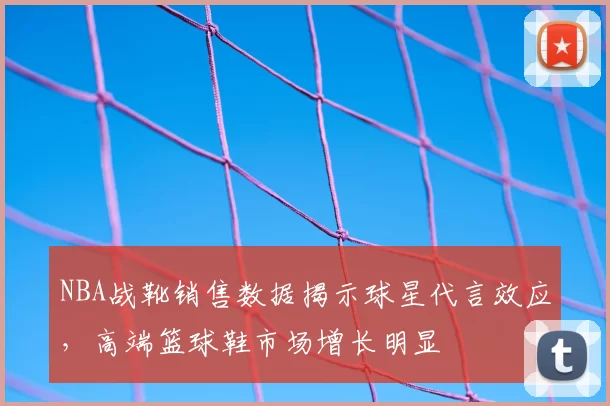 NBA战靴销售数据揭示球星代言效应，高端篮球鞋市场增长明显