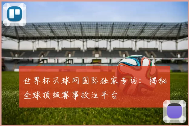 世界杯买球网国际独家专访：揭秘全球顶级赛事投注平台
